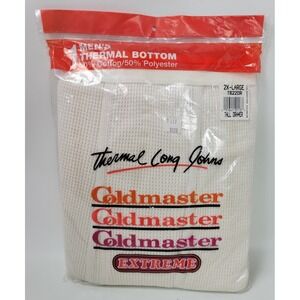 Vintage NIP Indera‎ Coldmaster Extreme Long John Thermal Underwear USA 2XL